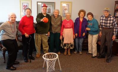 Mini basketball team