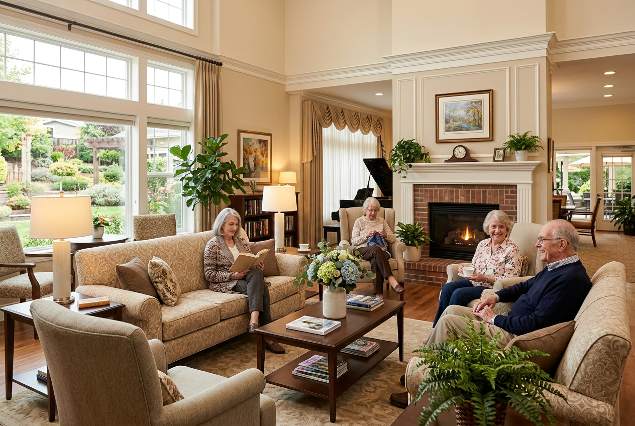 Courtyard Living Room